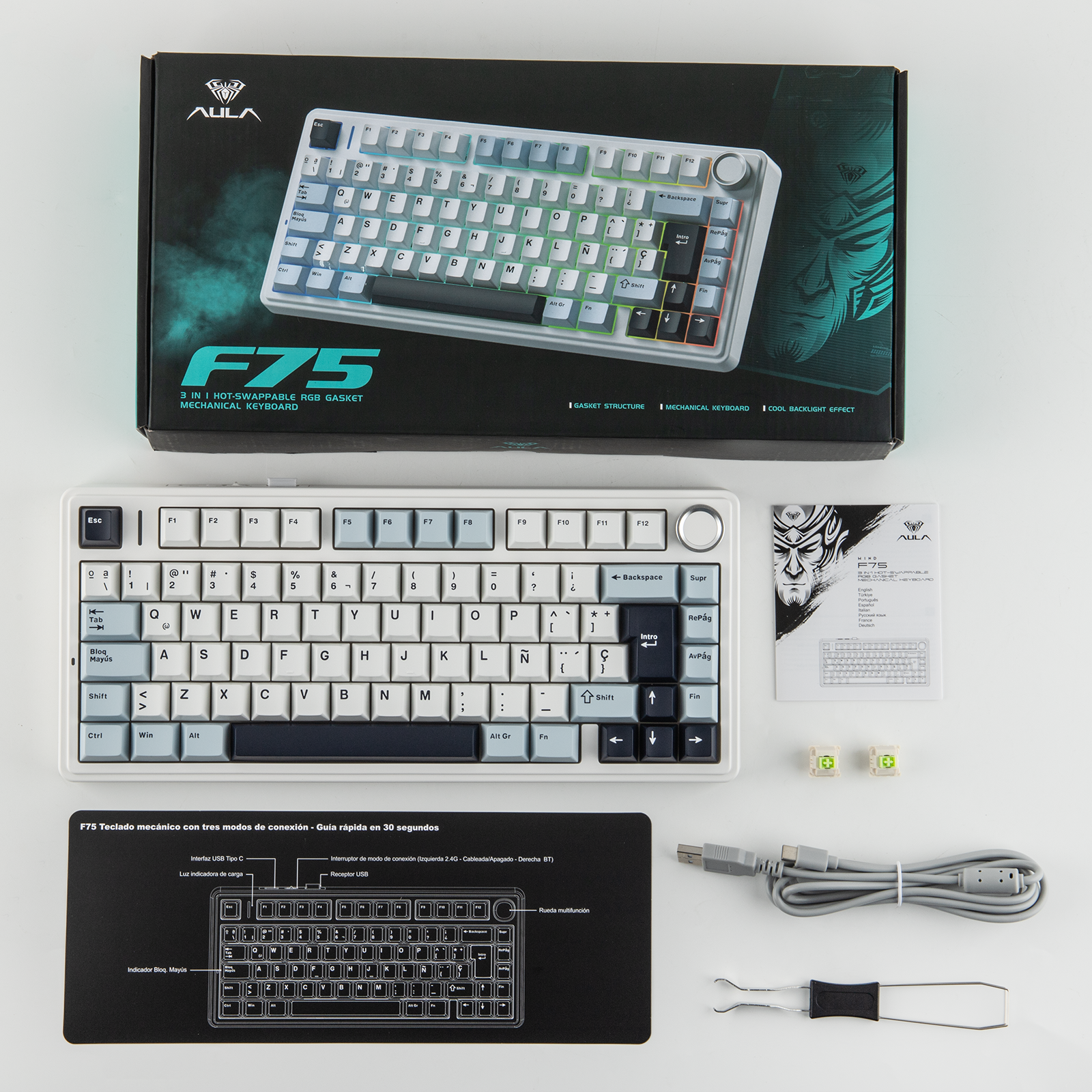 EPOMAKER x AULA F75