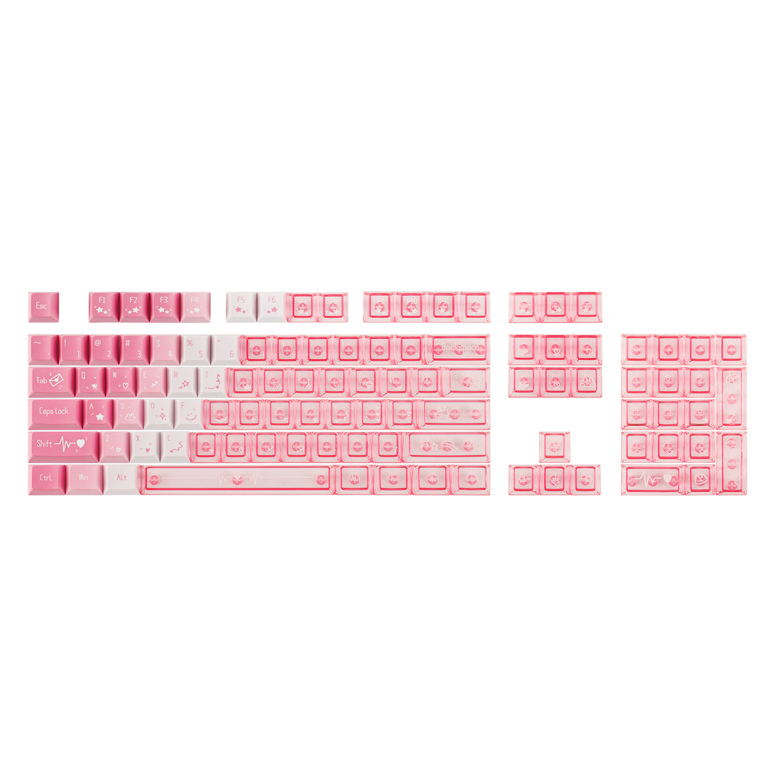 Epomaker DuoChrome Keycaps Set