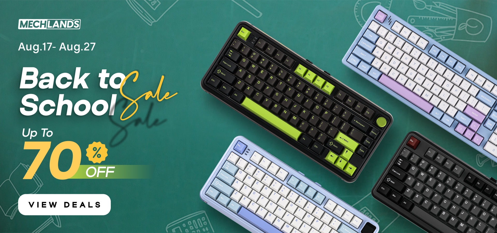 Gear Up for Success: MechLands Back-to-School Sale