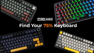 Find Your 75% Keyboard: Four Different Ways to Experience the Layout