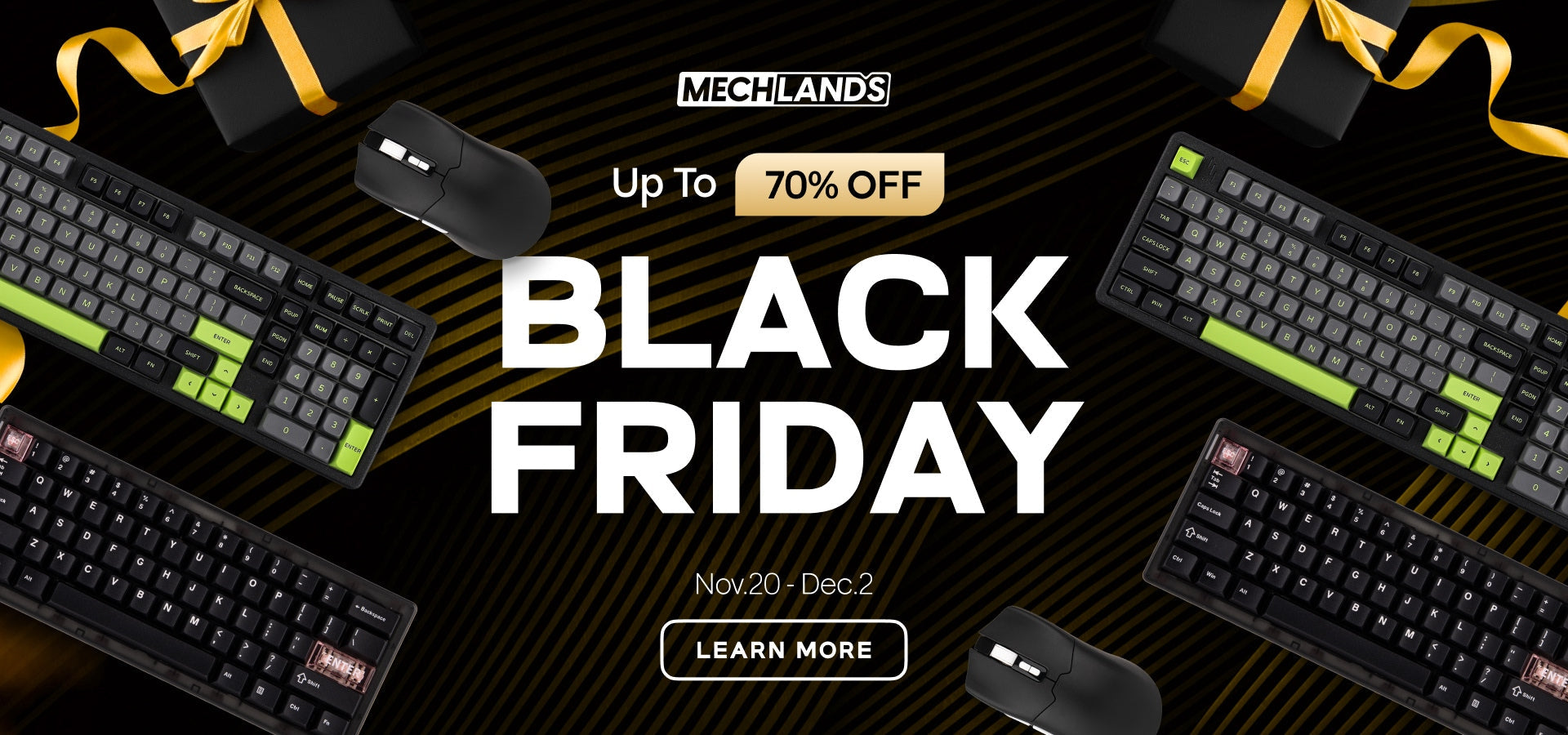 Black Friday Madness: Level Up Your Desk with MechLands!
