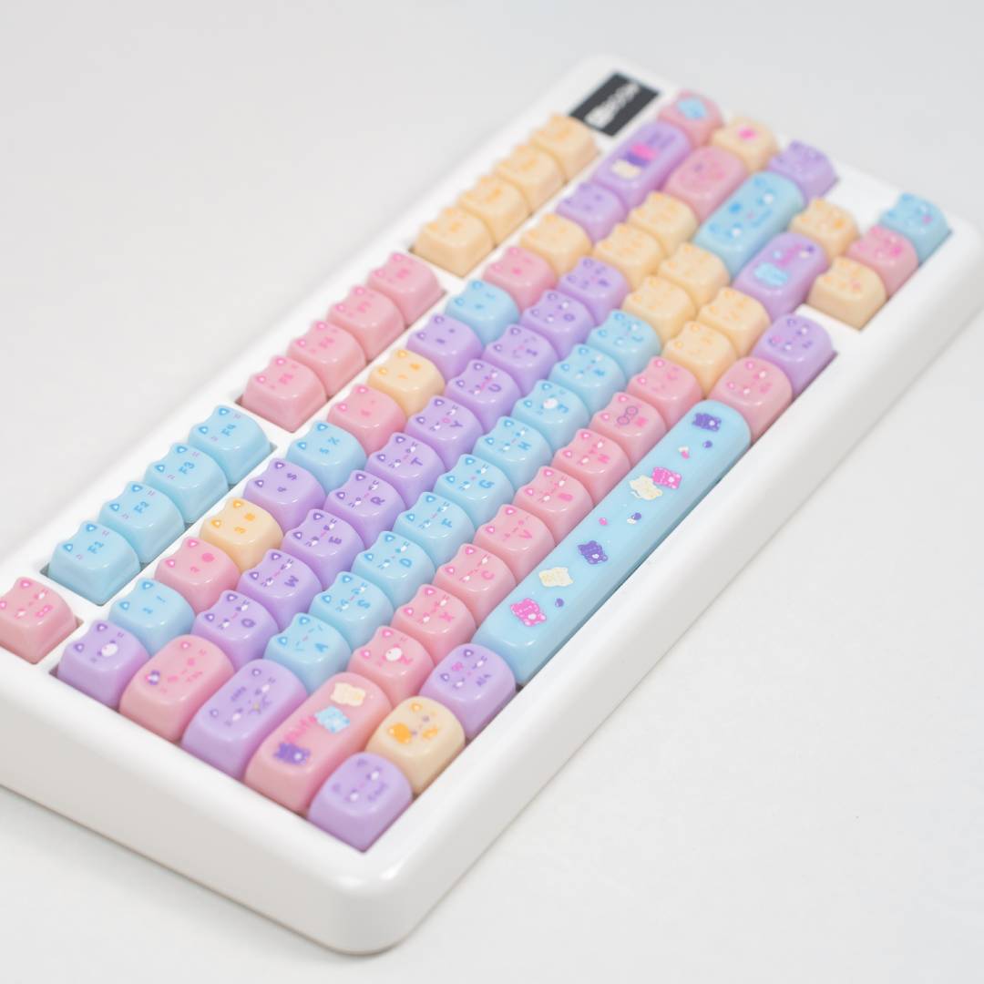 KiiBOOM Meow Pudding Keycap Set