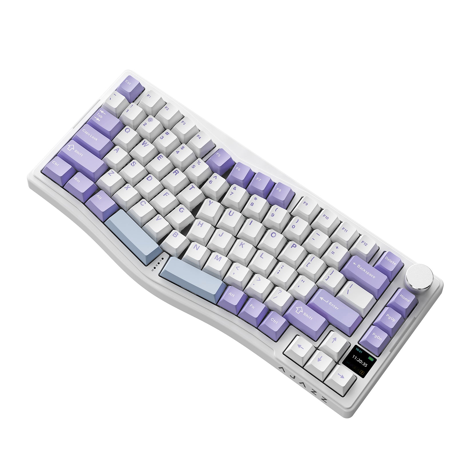 AJAZZ AKS075 キーボード アリス配列 AJAZZ AKS075 Mechanical Keyboard Customized Alice Ergonomic