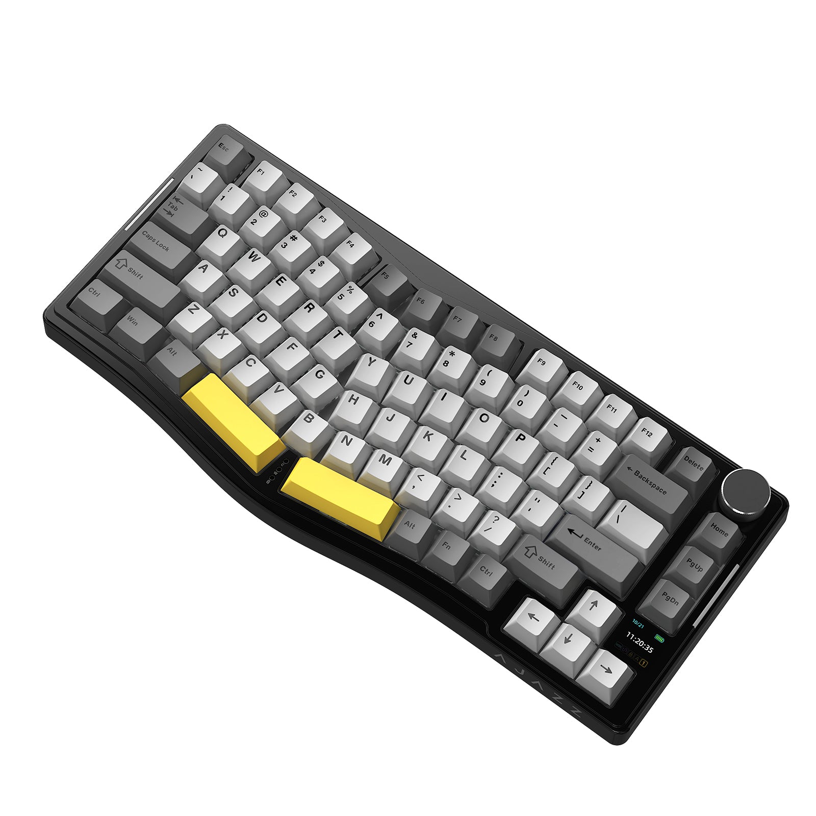 AJAZZ AKS075 キーボード アリス配列 Amazon.com: MechLands AJAZZ AKS075 Wireless Gaming Keyboard