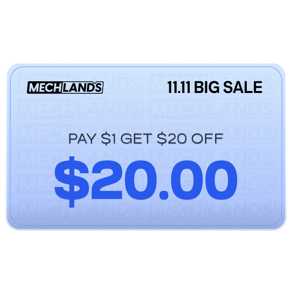 Pay $1 now. Get $20 OFF.