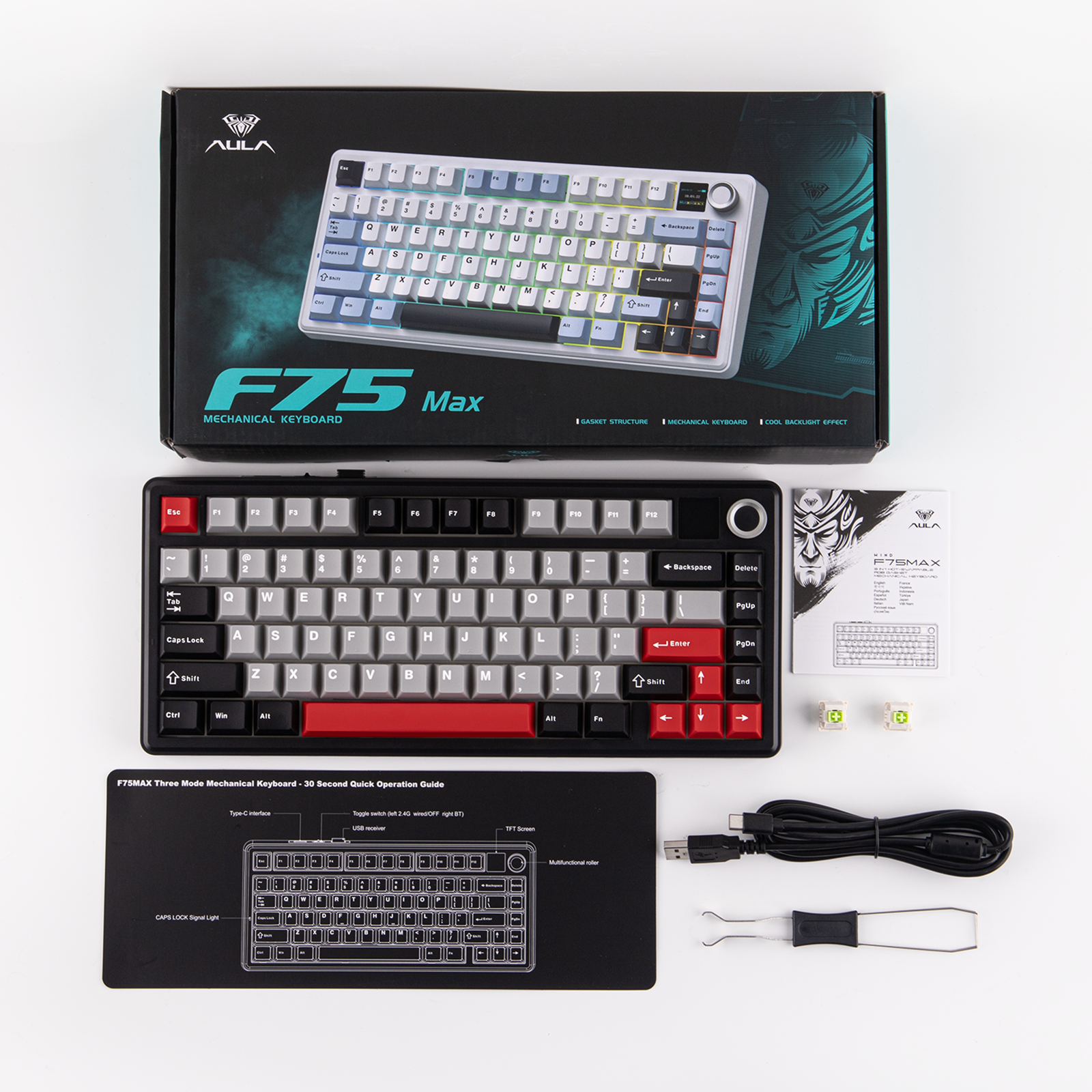 EPOMAKER X AULA F75 Max