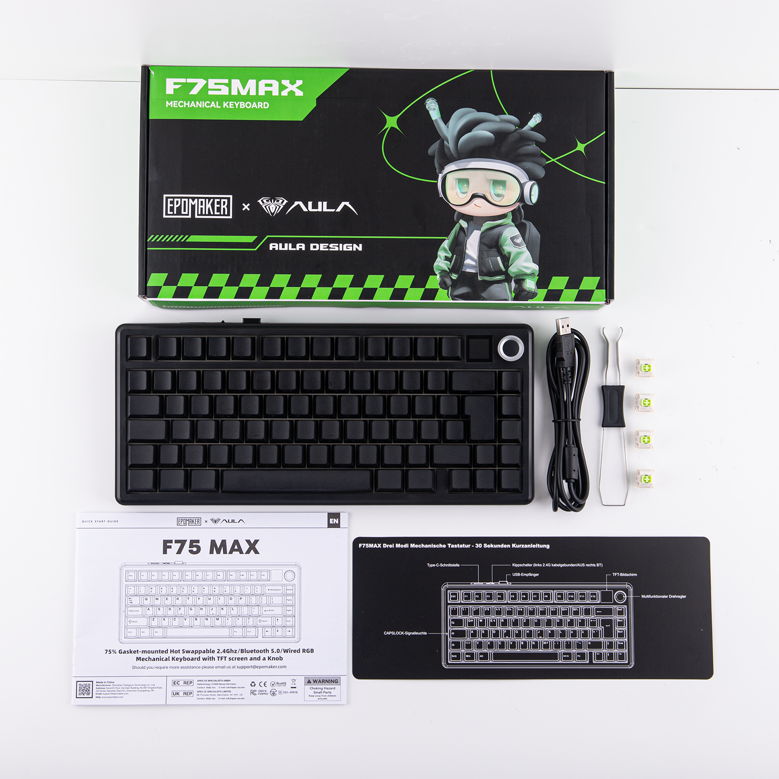 EPOMAKER X AULA F75 Max – MechLands
