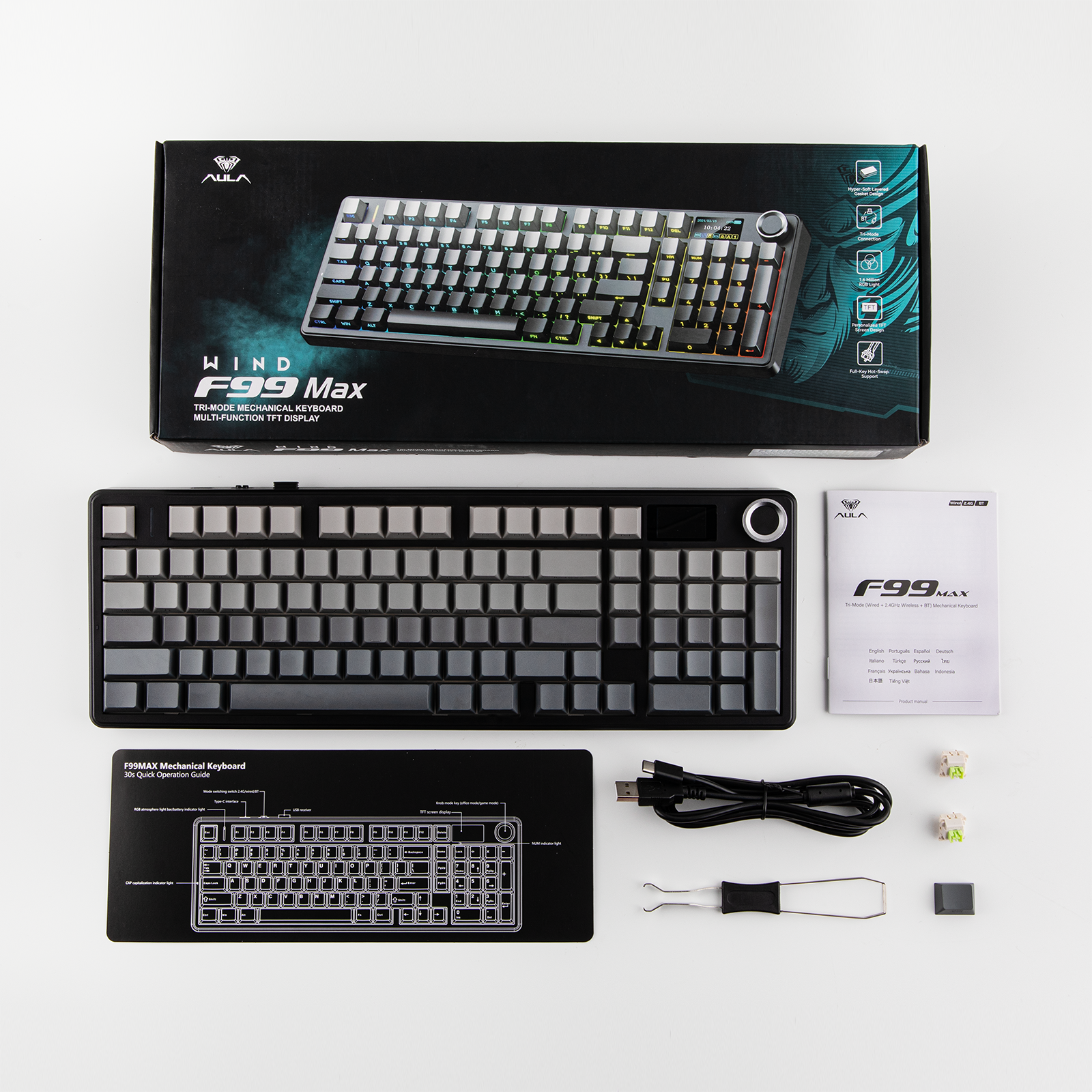 EPOMAKER X AULA F99 MAX