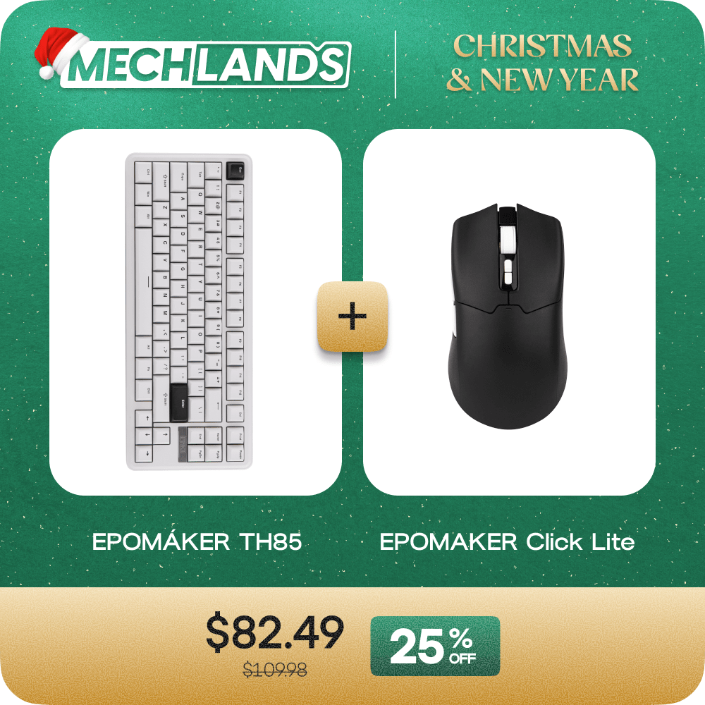 EPOMAKER TH85 + EPOMAKER Click Lite Mouse