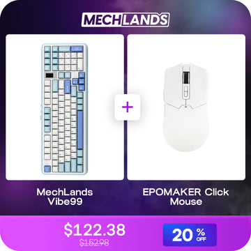 MechLands Vibe99 + EPOMAKER Click Mouse Bundle