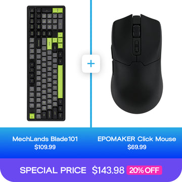 MechLands Blade101 + EPOMAKER Click Mouse Bundle