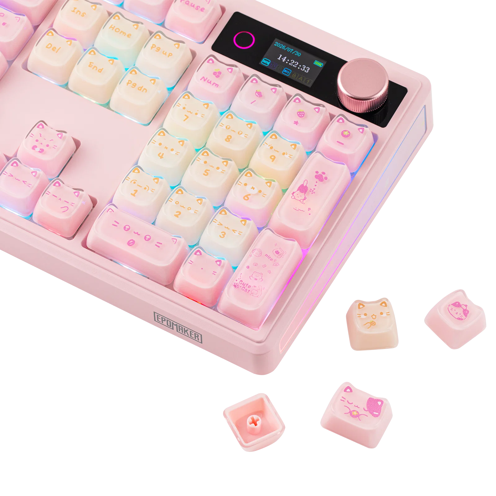 EPOMAKER JellyPaw Keycap Set