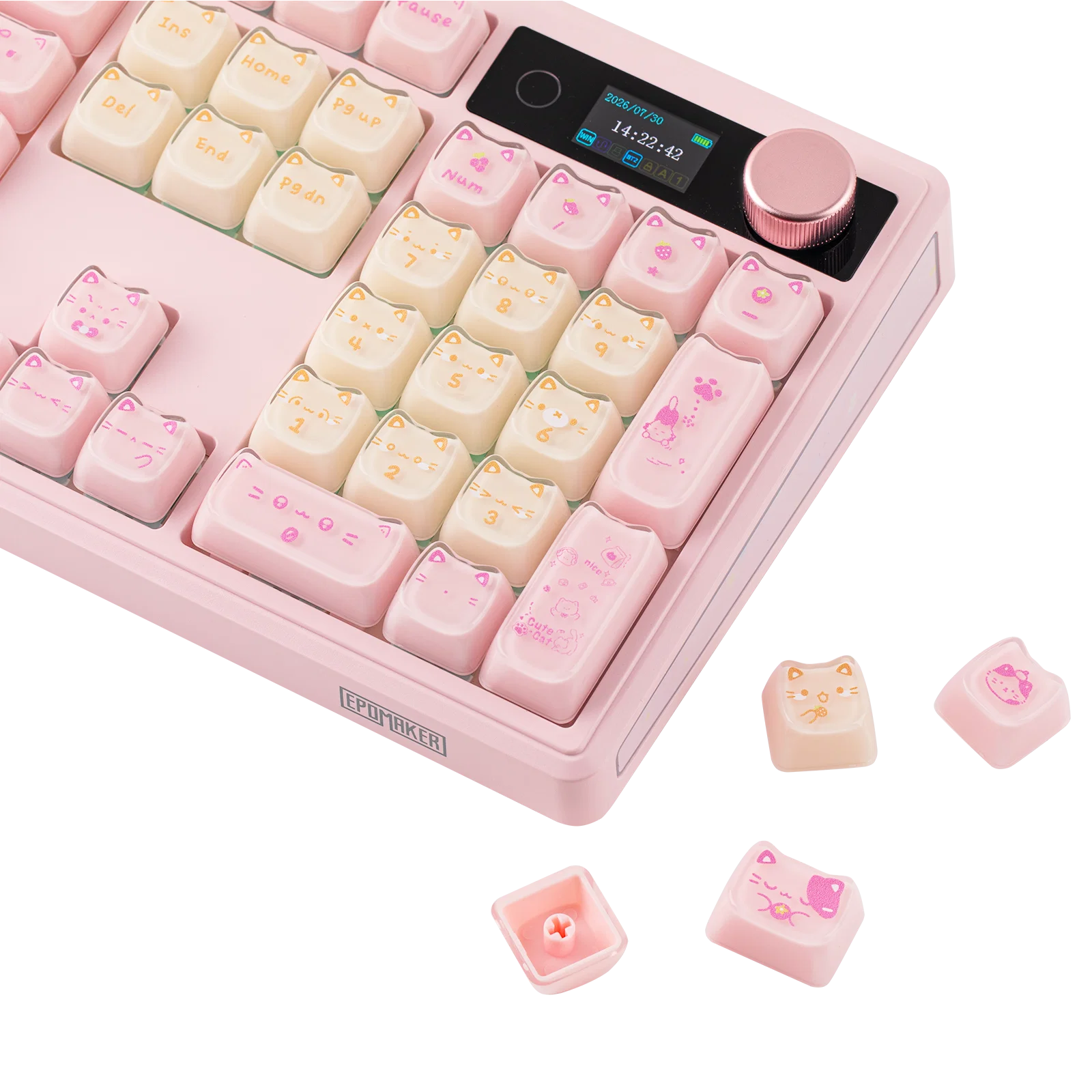 EPOMAKER JellyPaw Keycap Set