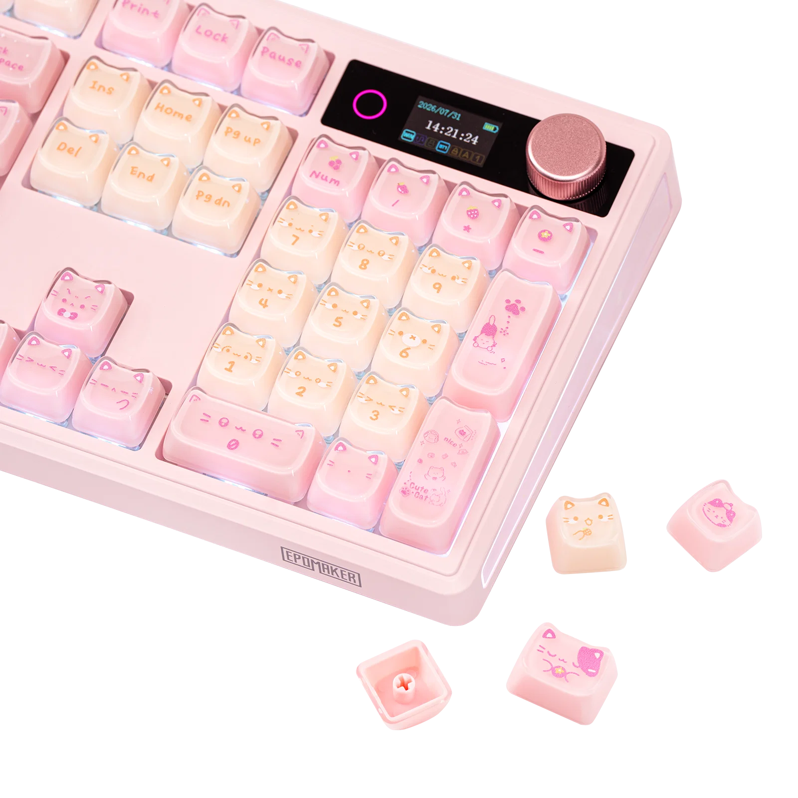 EPOMAKER JellyPaw Keycap Set