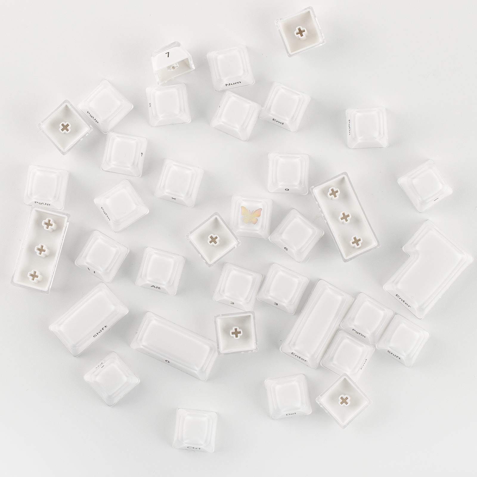 EPOMAKER Lusterfly Jelly Keycaps Set