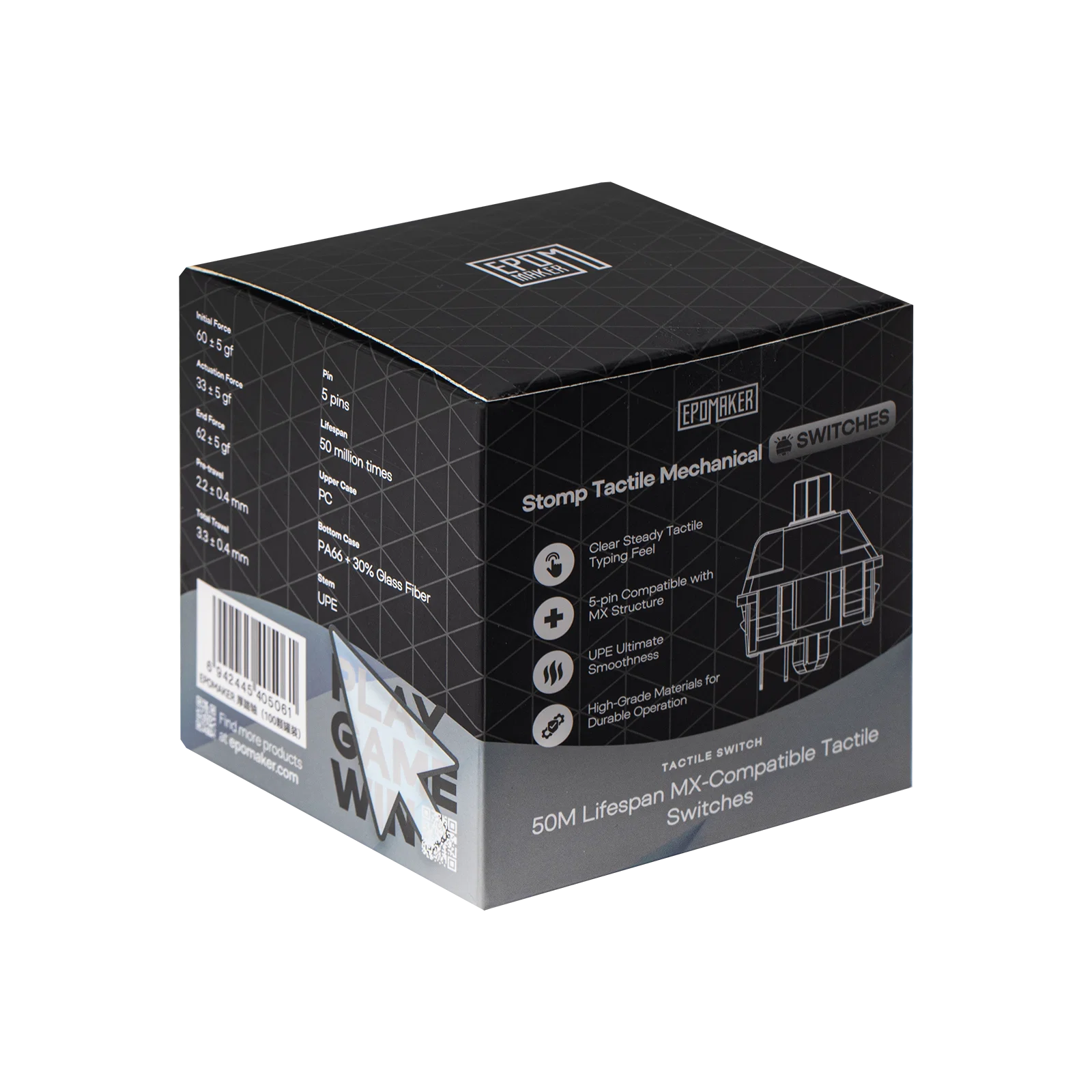 EPOMAKER Stomp Tactile Switch Set