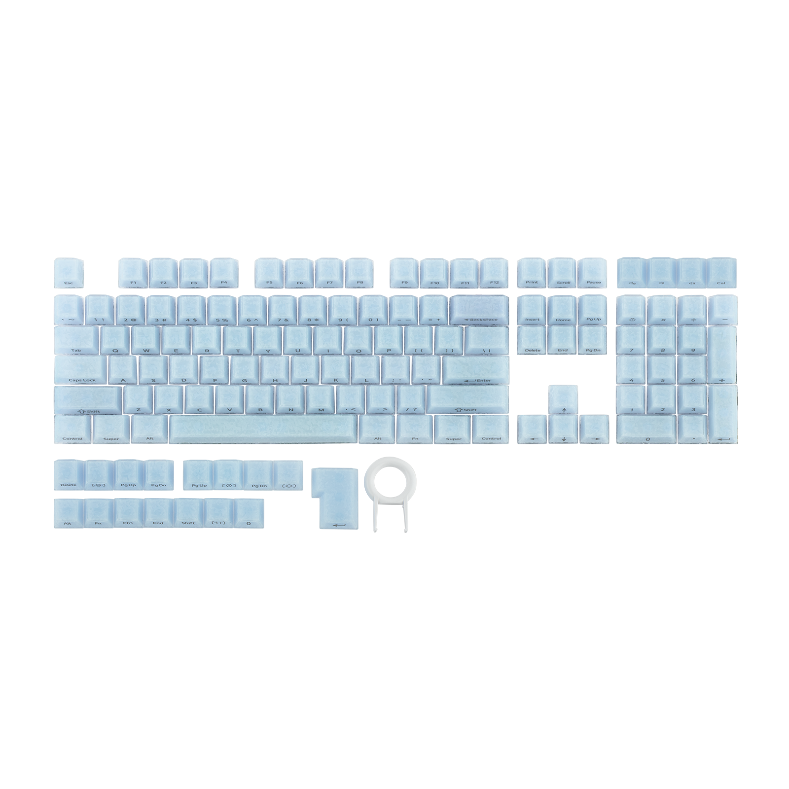 EPOMAKER Frost Jelly Keycaps Set