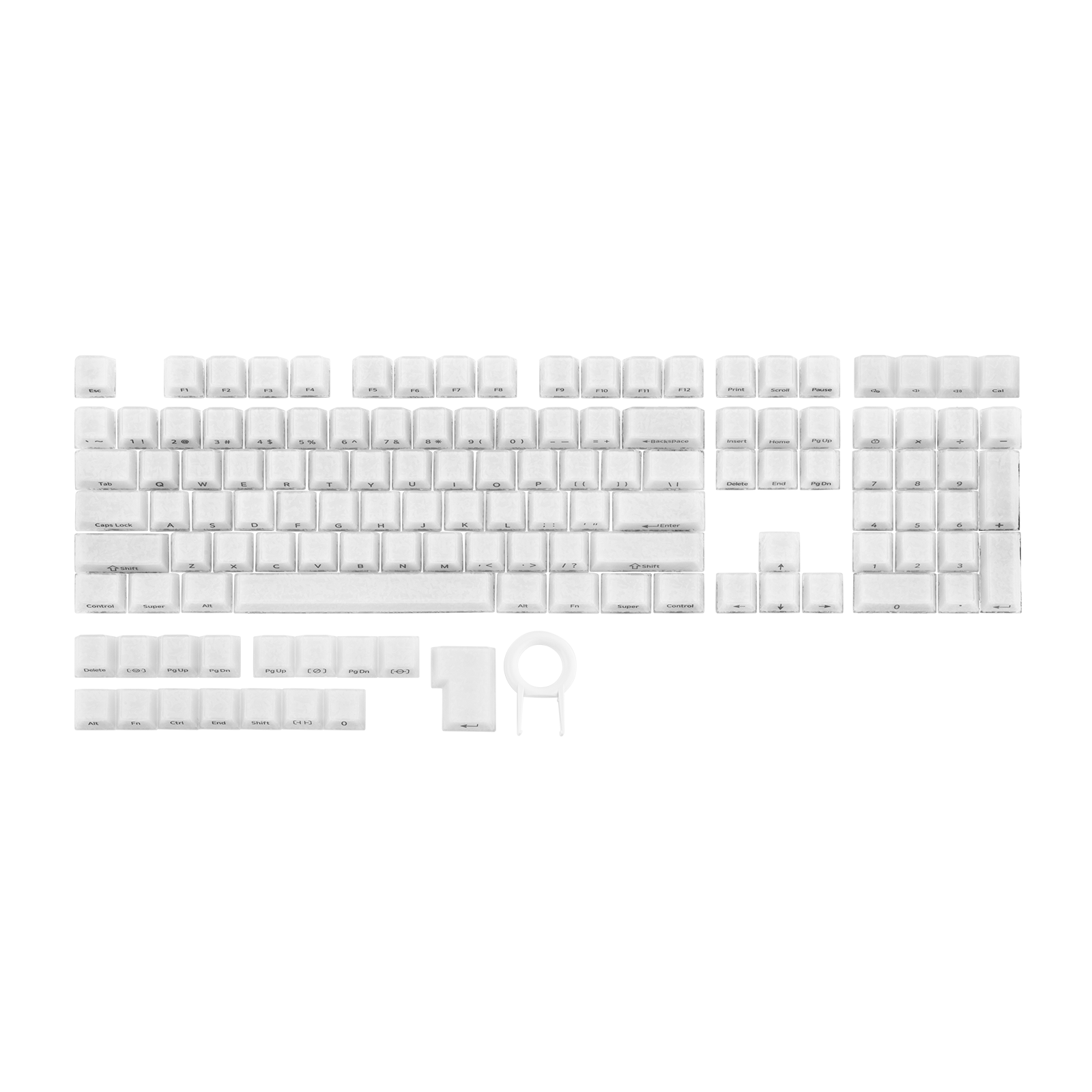 EPOMAKER Frost Jelly Keycaps Set