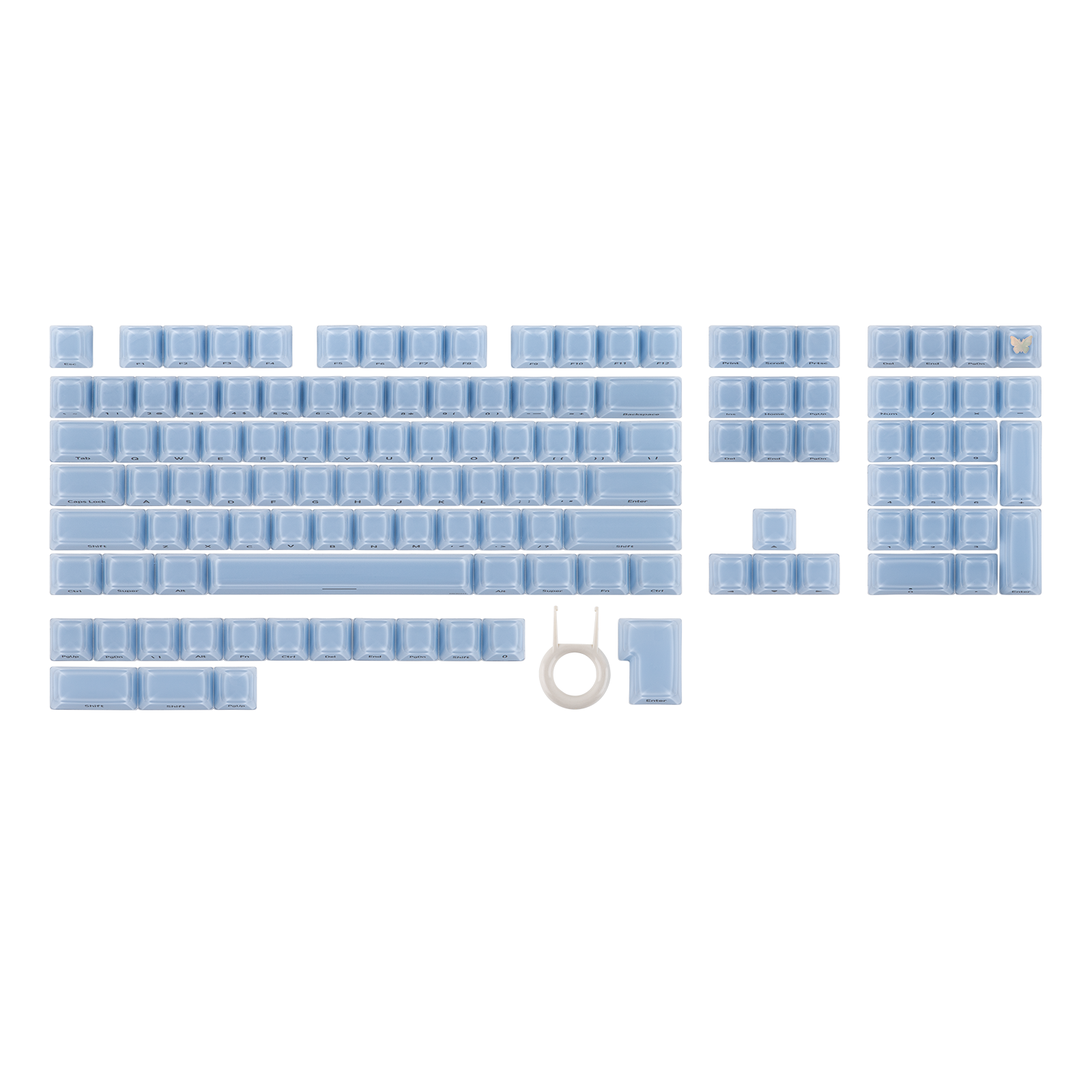 EPOMAKER Lusterfly Jelly Keycaps Set