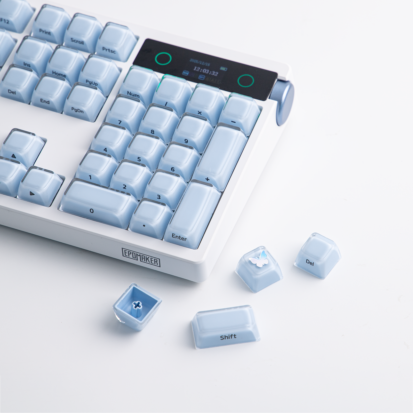 EPOMAKER Lusterfly Jelly Keycaps Set