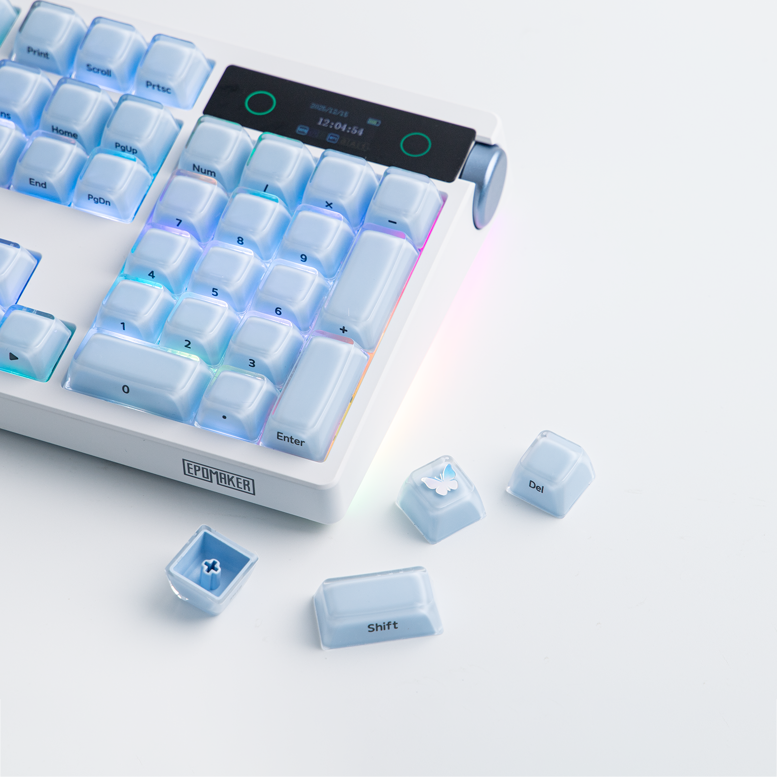 EPOMAKER Lusterfly Jelly Keycaps Set