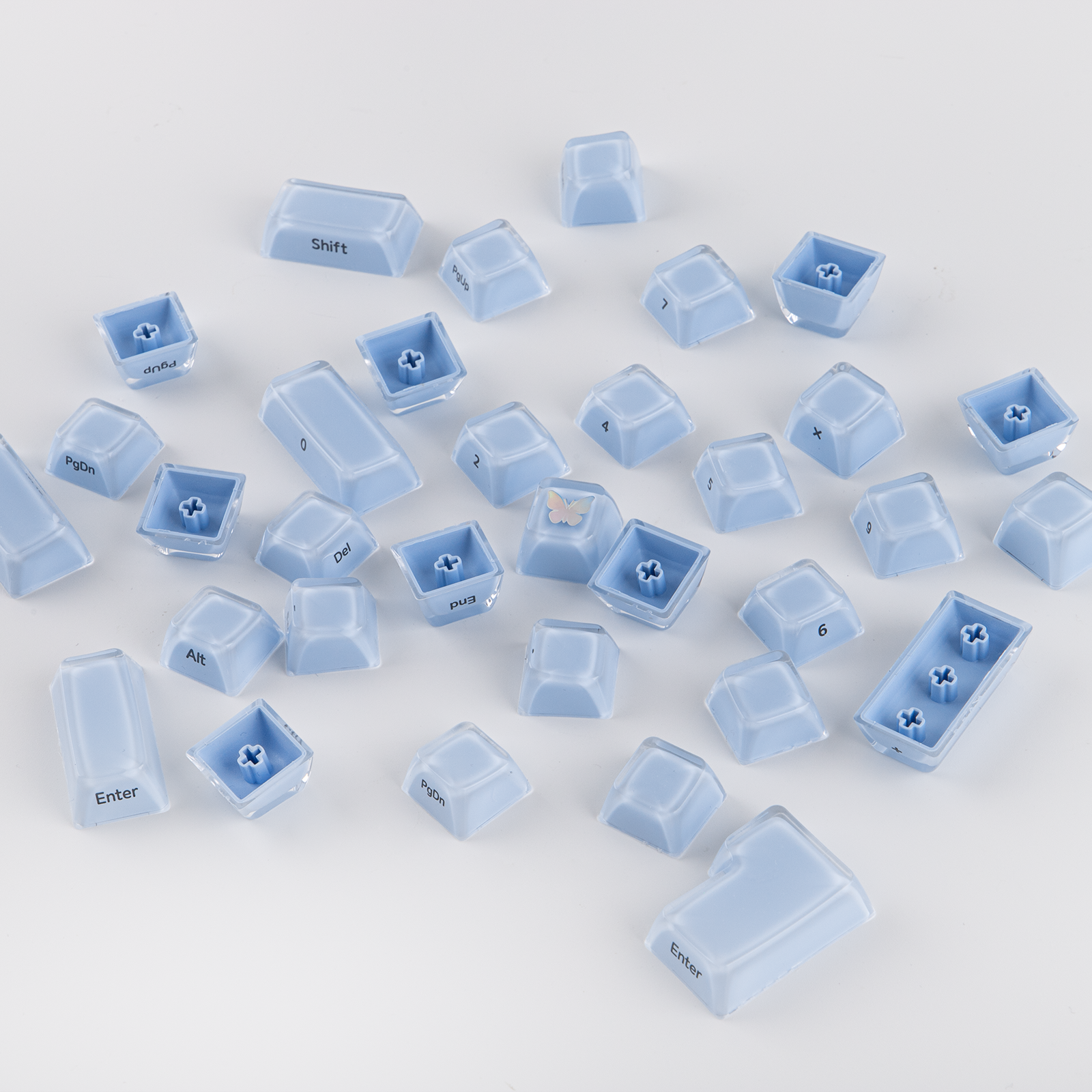 EPOMAKER Lusterfly Jelly Keycaps Set