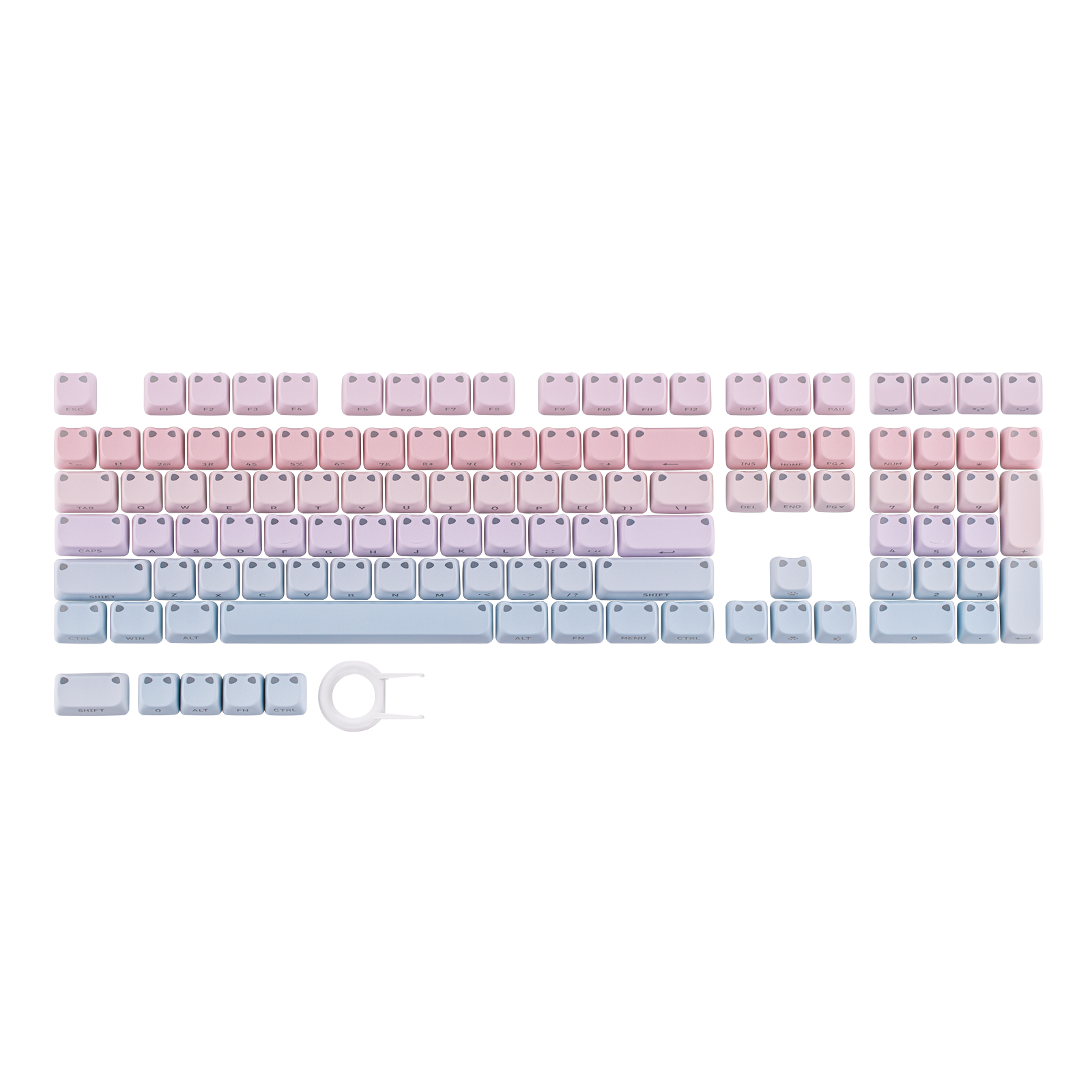 EPOMAKER Shimmeow Keycap Set