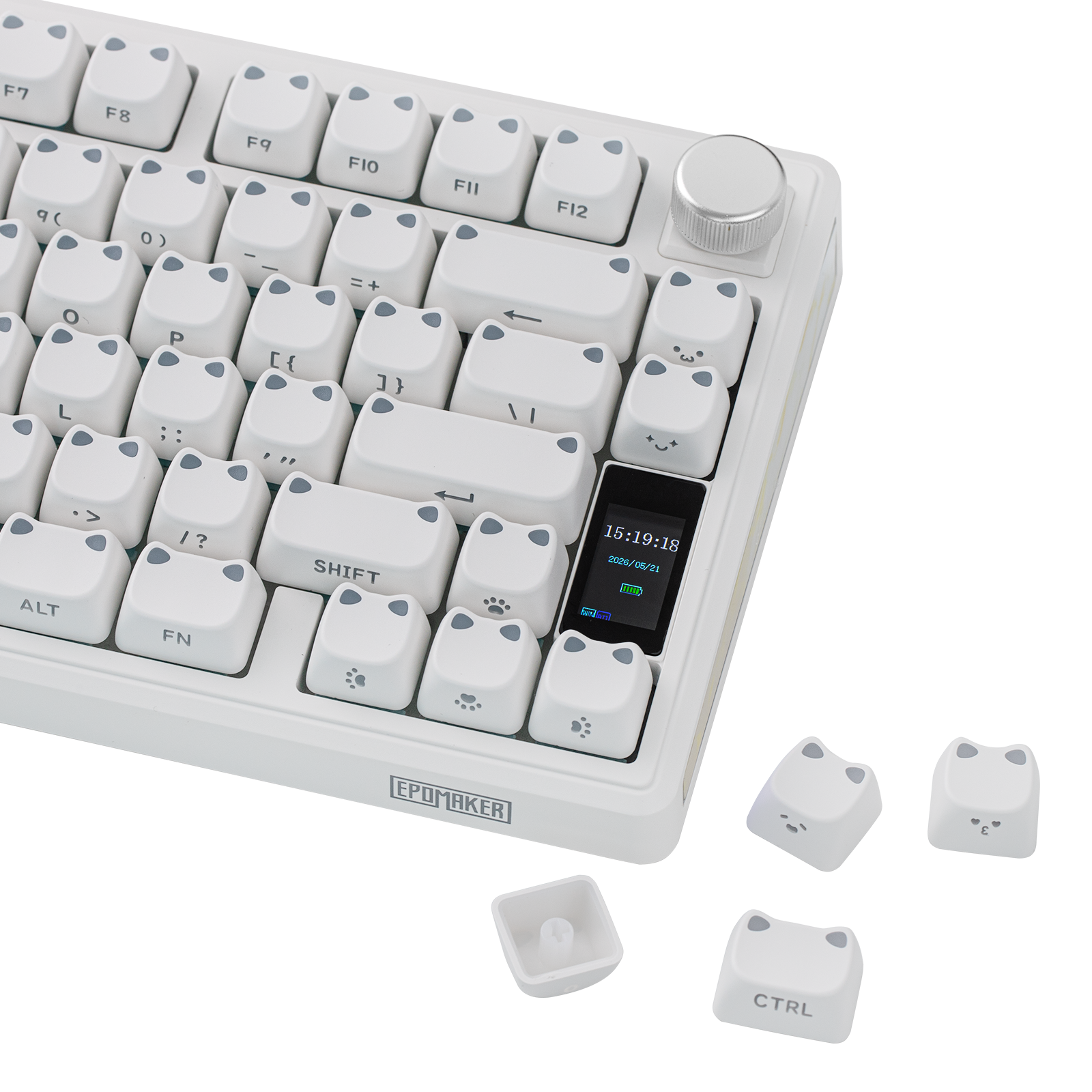 EPOMAKER Shimmeow Keycap Set
