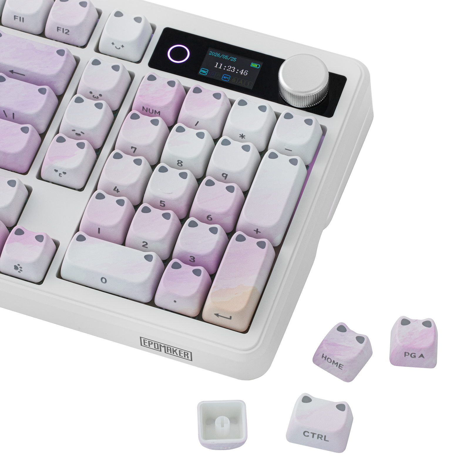 EPOMAKER Shimmeow Keycap Set