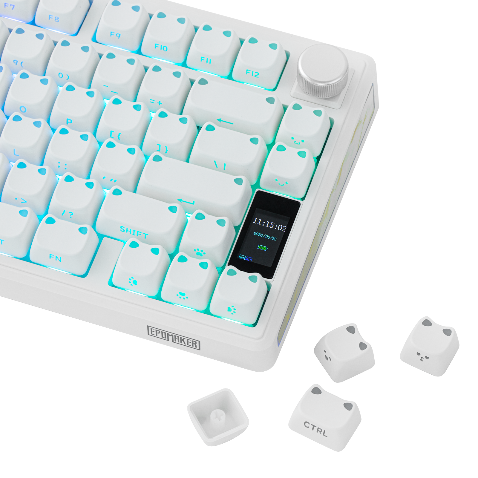 EPOMAKER Shimmeow Keycap Set