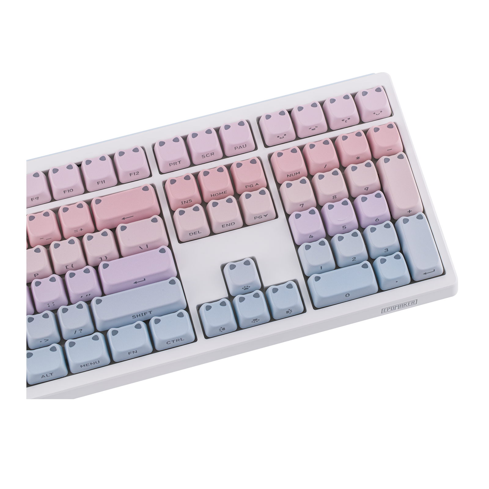 EPOMAKER Shimmeow Keycap Set