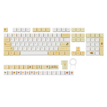 EPOMAKER Sunflower PBT Keycaps Set