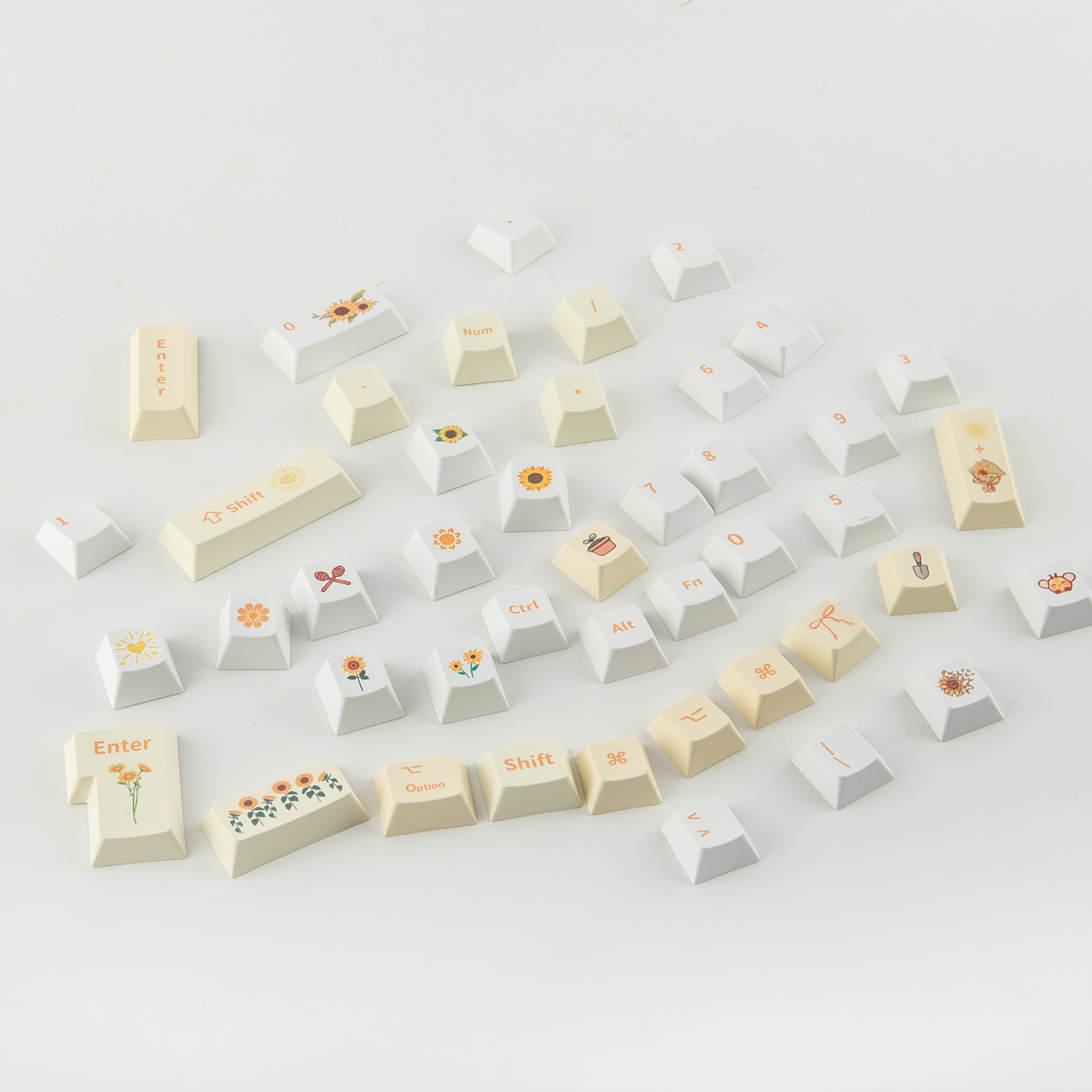 EPOMAKER Sunflower Keycaps Set