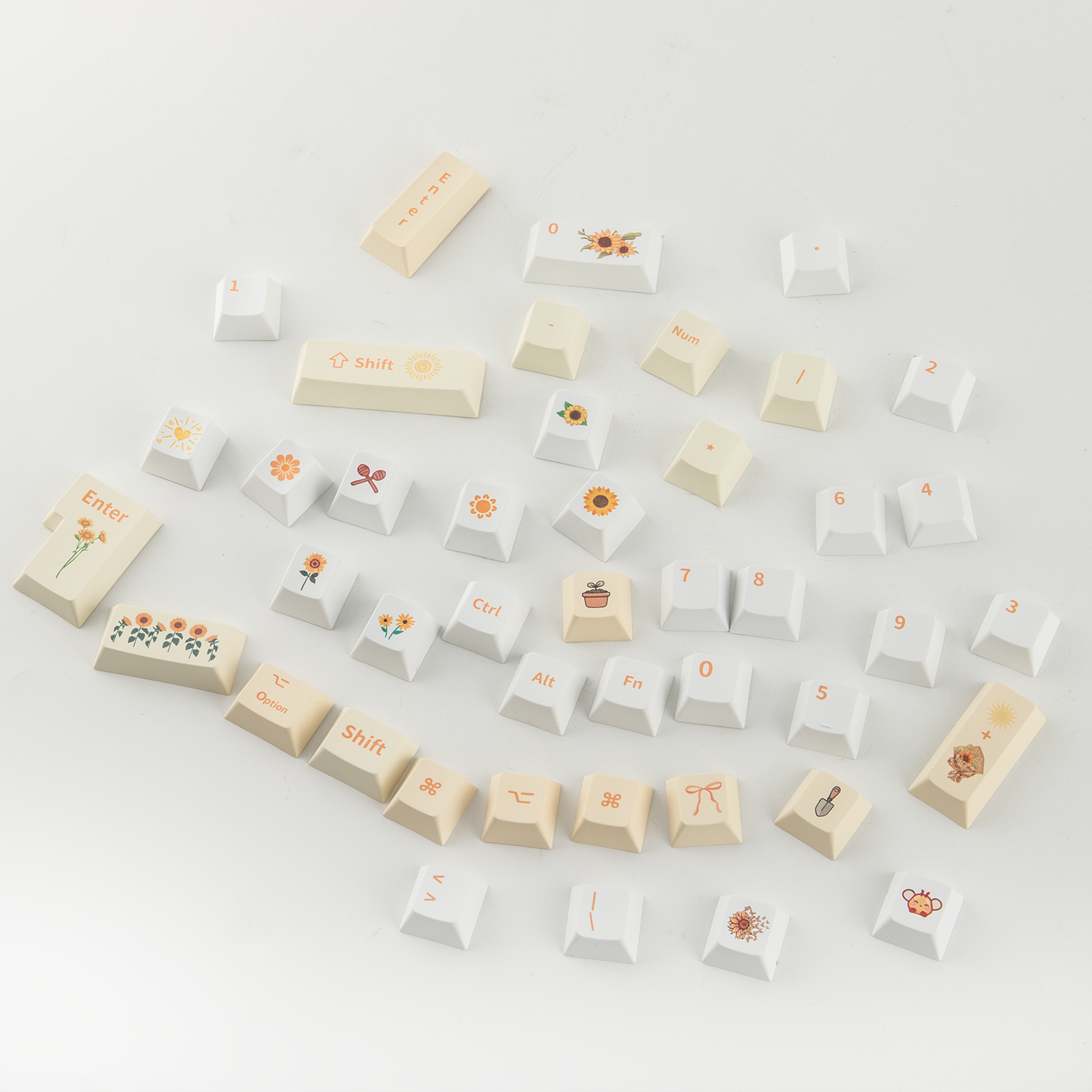 EPOMAKER Sunflower Keycaps Set