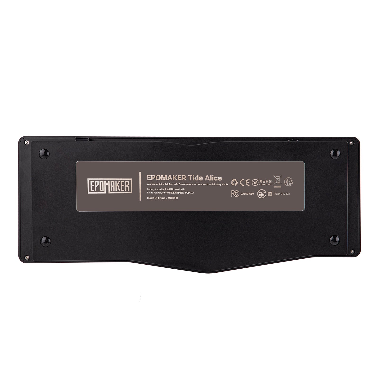 EPOMAKER Tide Alice Ergonomic Alice Mechanical Keyboard