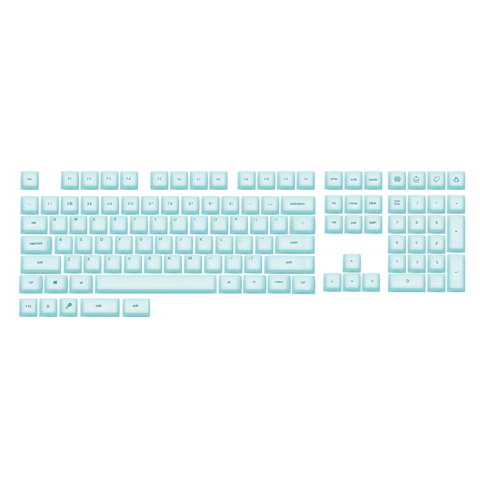 EPOMAKER AegisSil Keycaps Set