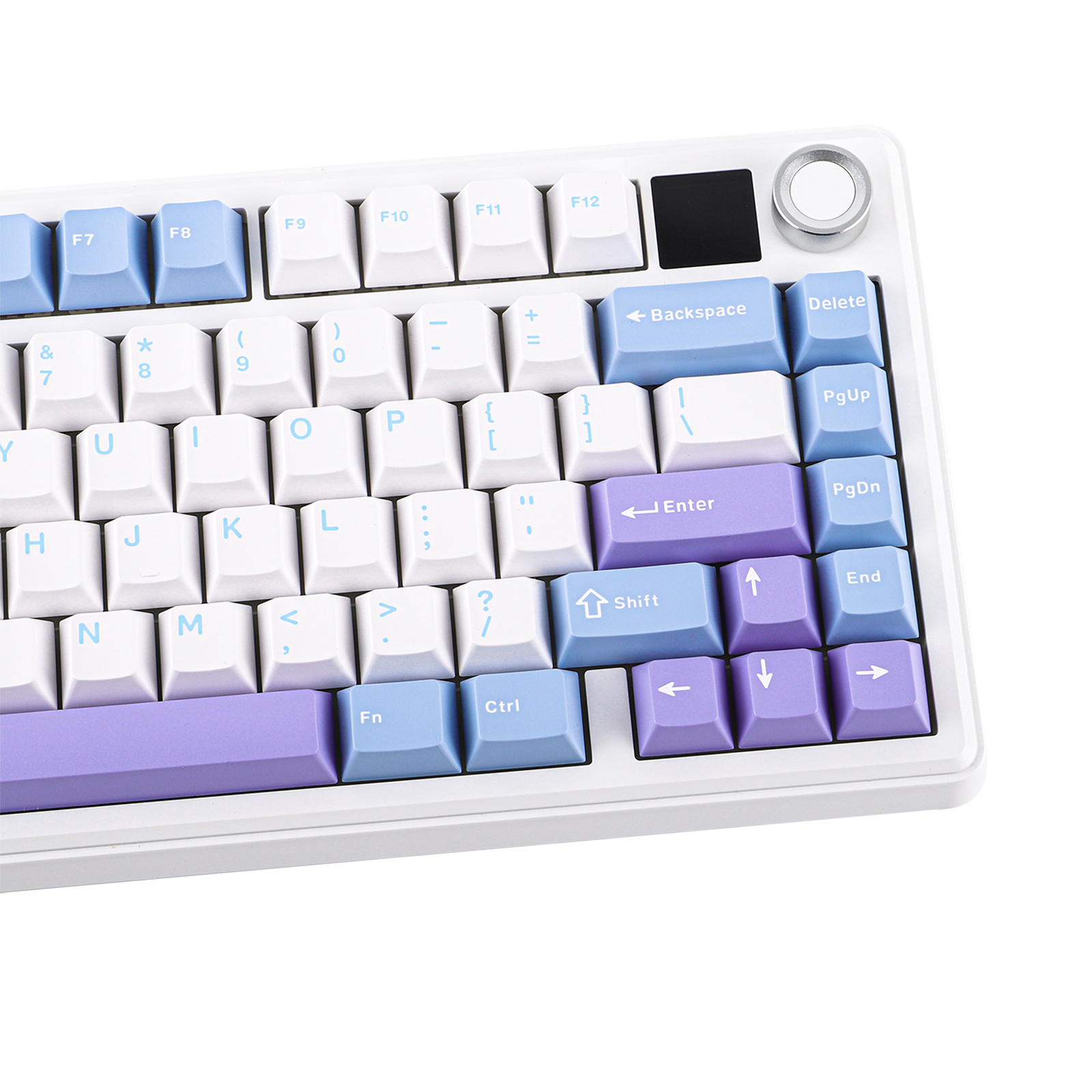 【未使用】EPOMAKER x Aula F75 purple Amazon.com: EPOMAKER x Aula F75 Gasket Mechanical Keyboard, 75