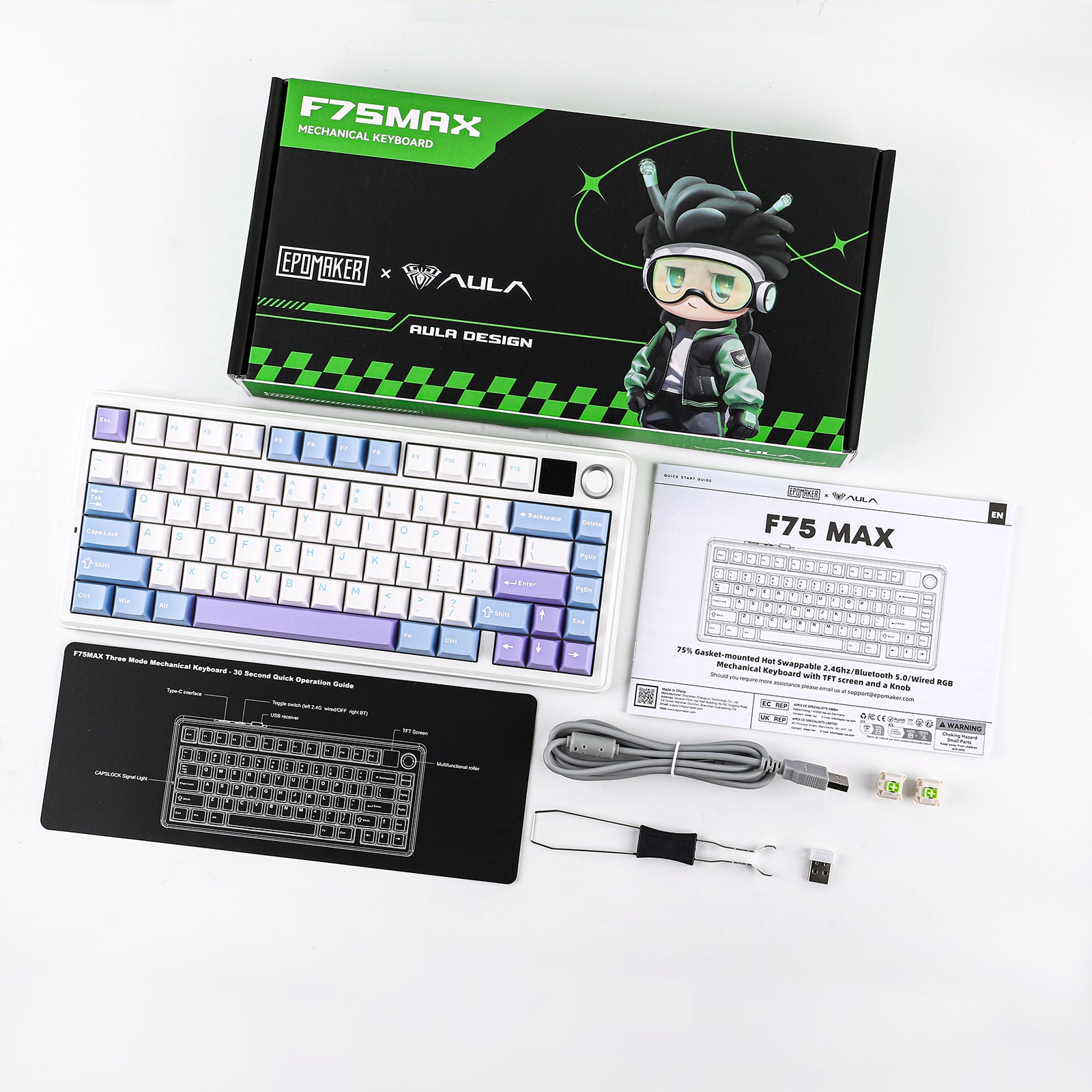 EPOMAKER X AULA F75 Max