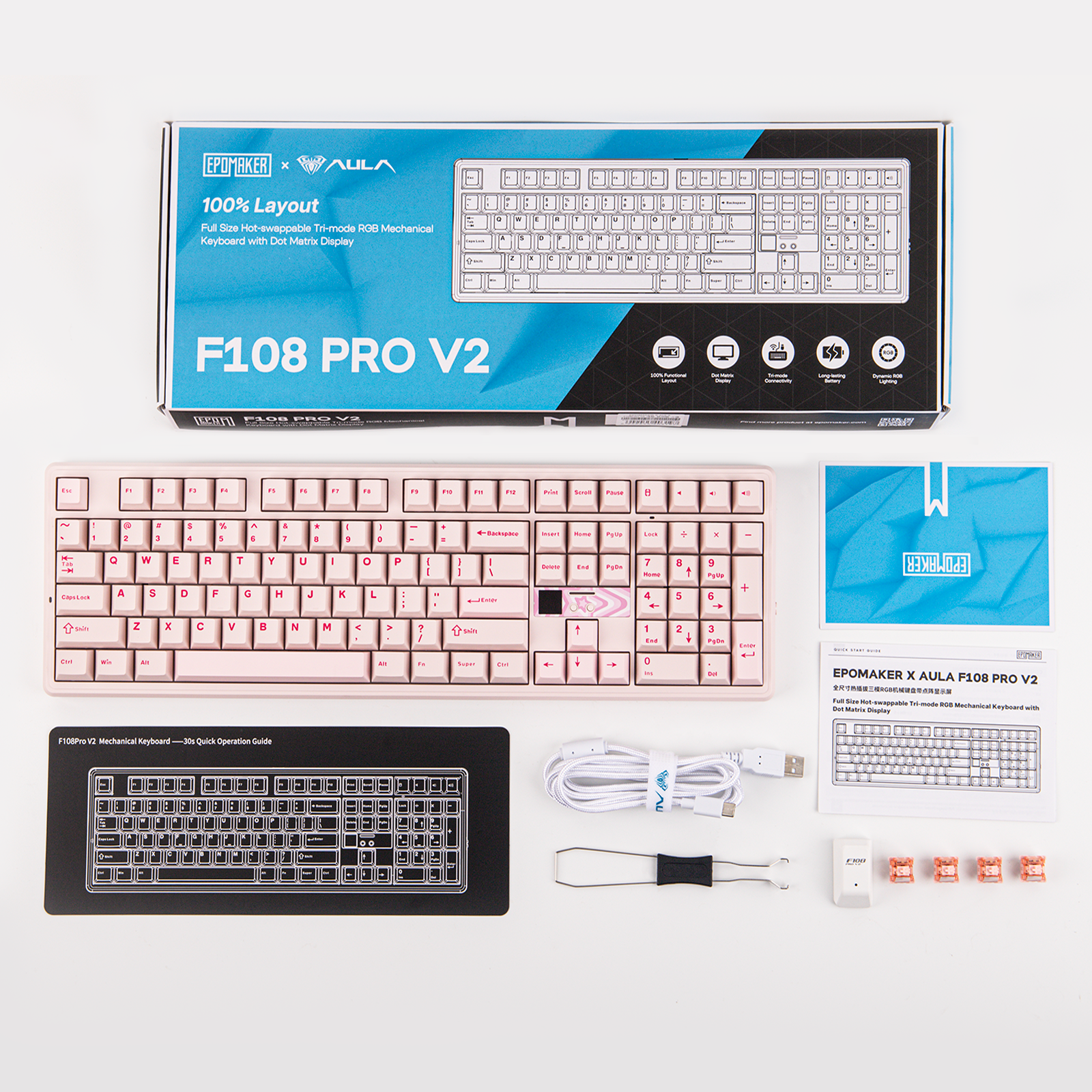 EPOMAKER x AULA F108 PRO V2