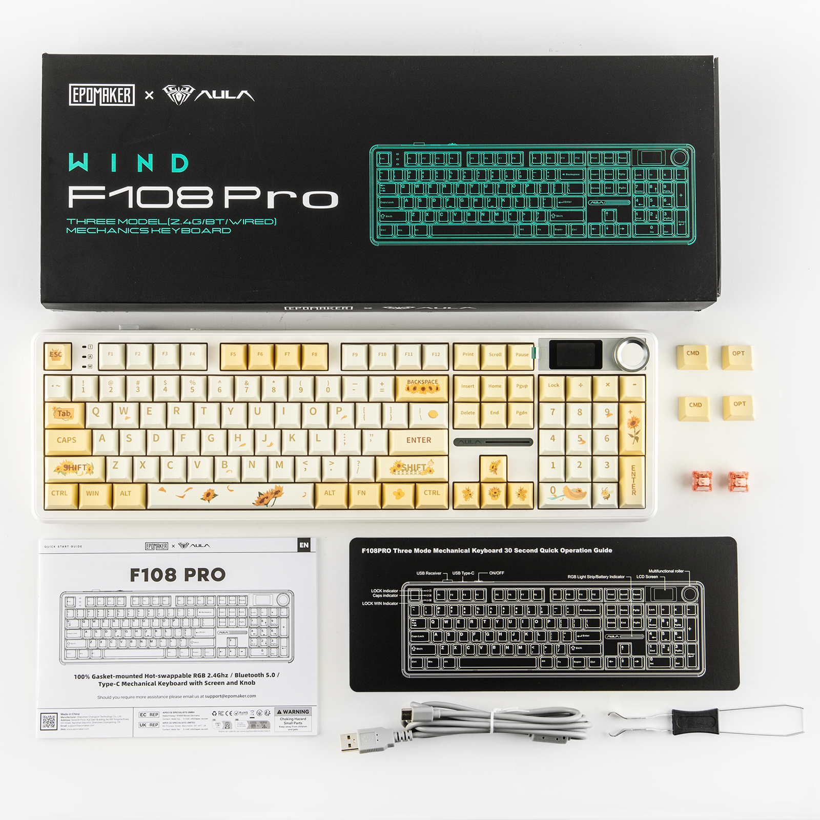 EPOMAKER x AULA F108 PRO