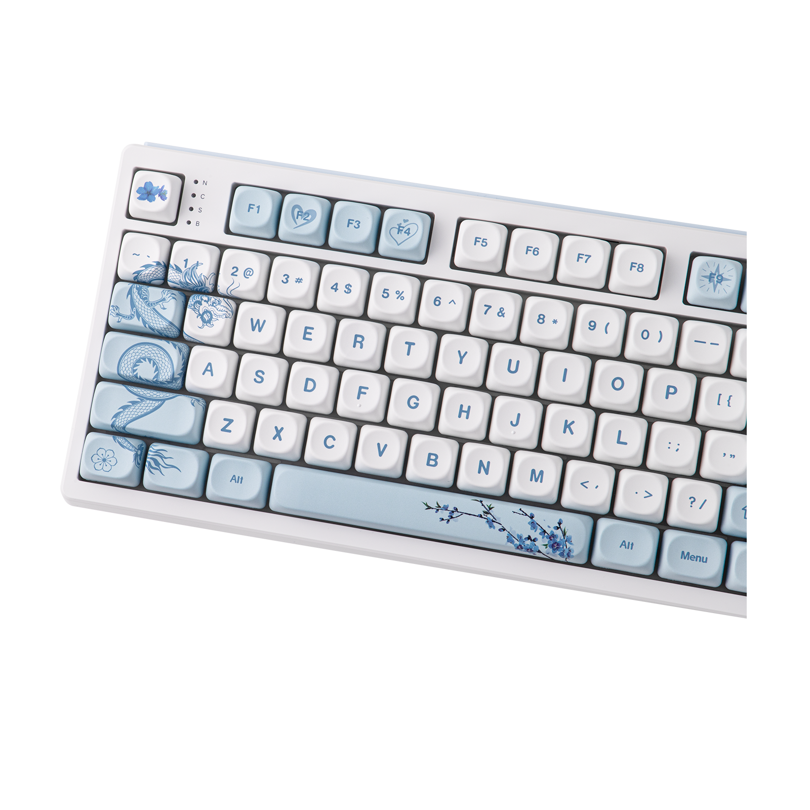 EPOMAKER x LINDSEYSZN Azure Dragon SZN Keycaps Set