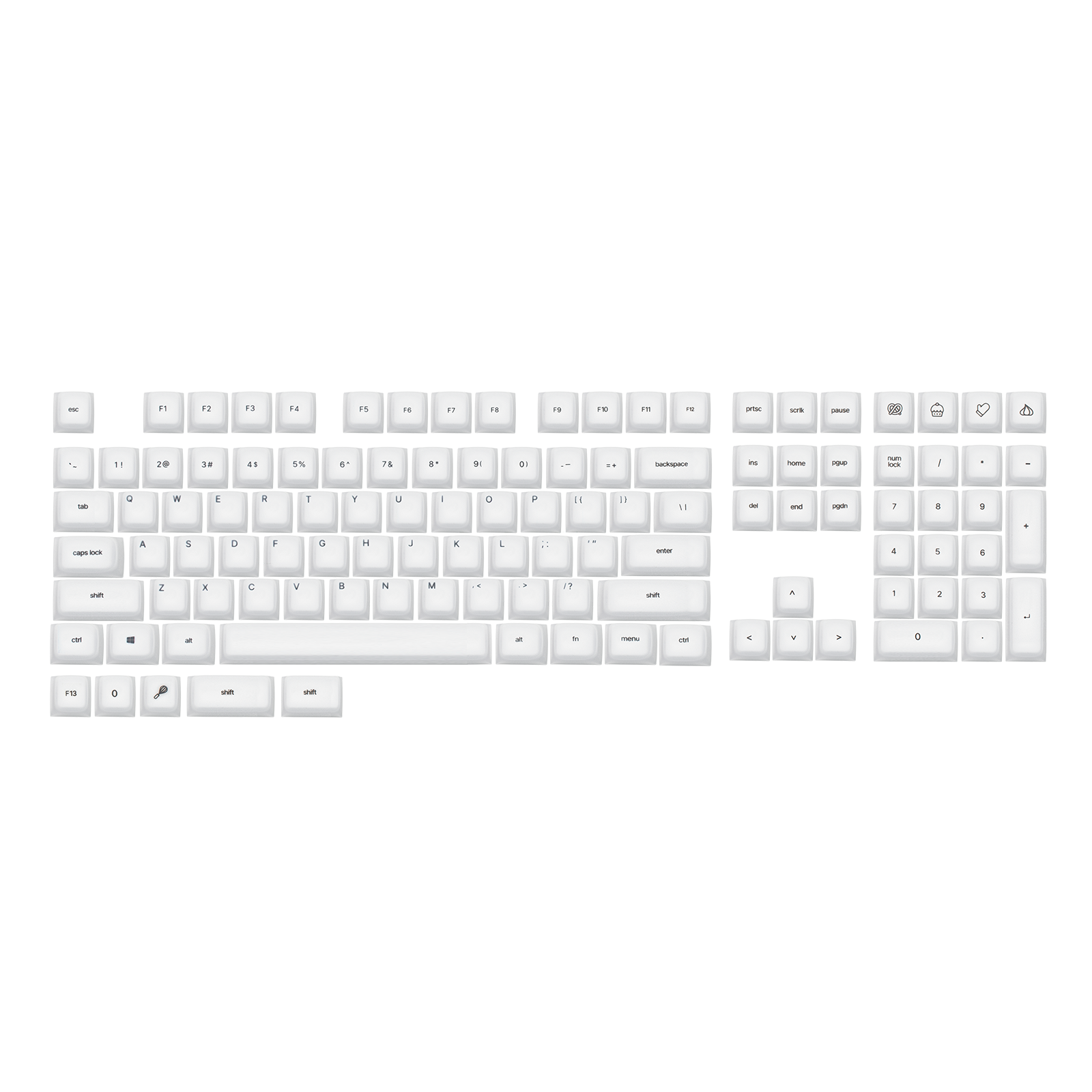 EPOMAKER AegisSil Keycaps Set