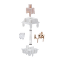 EPOMAKER Cream Marble Switch Set