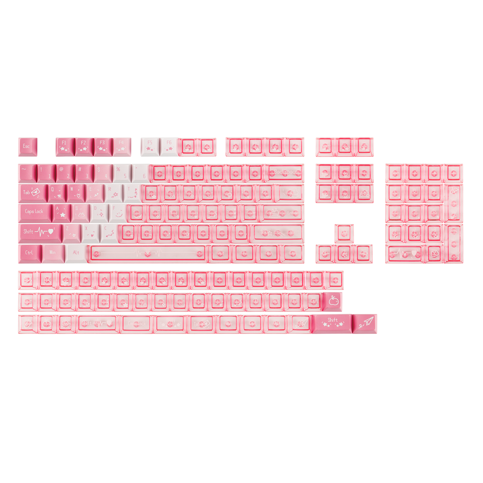 Epomaker DuoChrome Keycaps Set