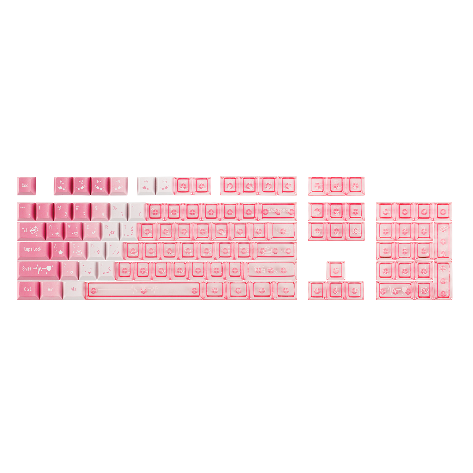 Epomaker DuoChrome Keycaps Set