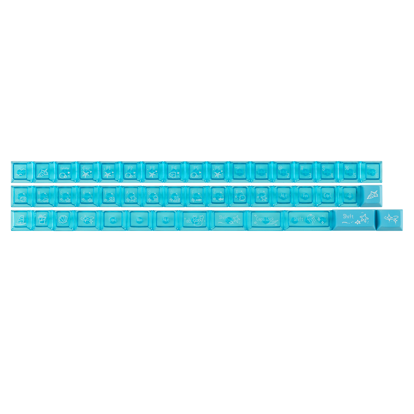 Epomaker DuoChrome Keycaps Set