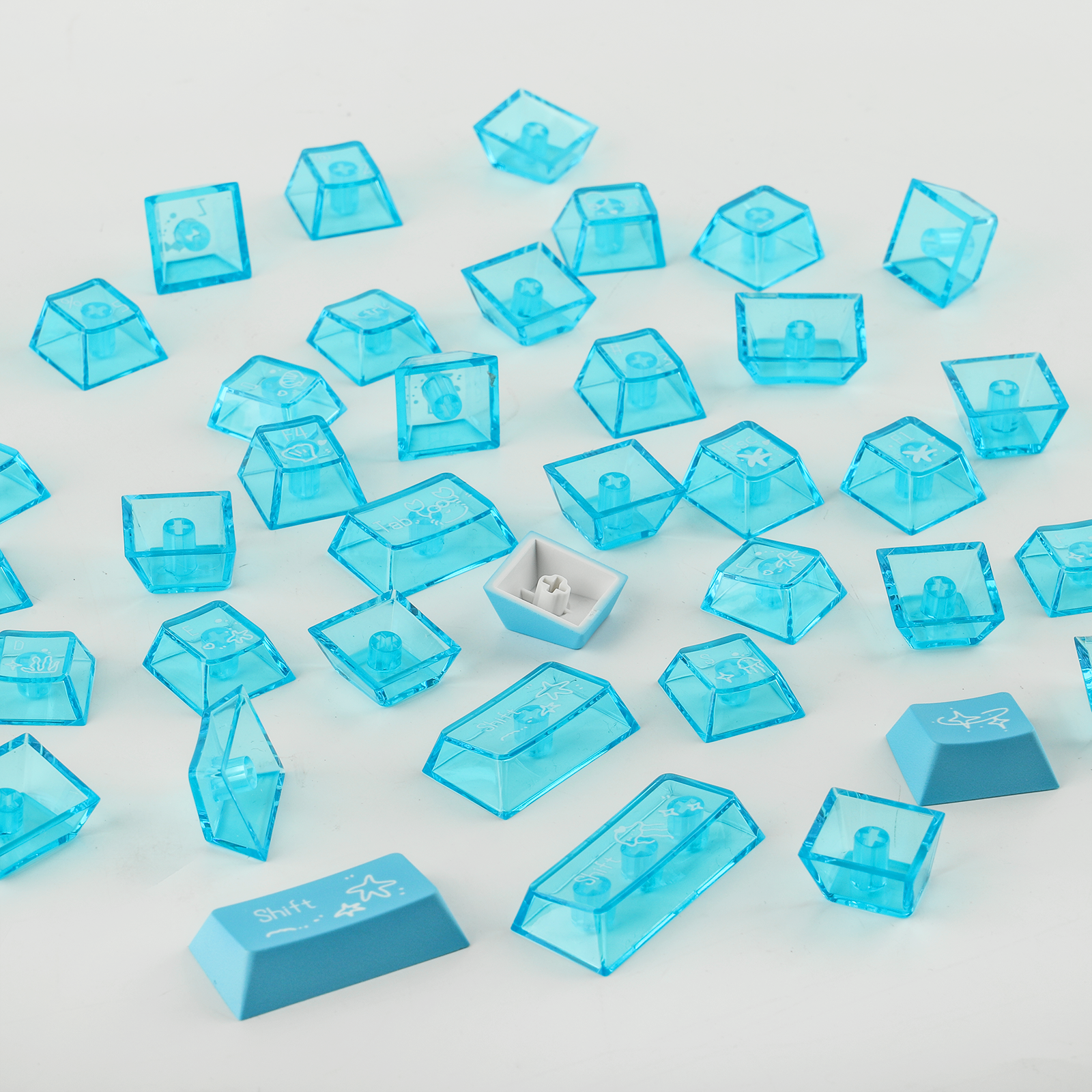 Epomaker DuoChrome Keycaps Set