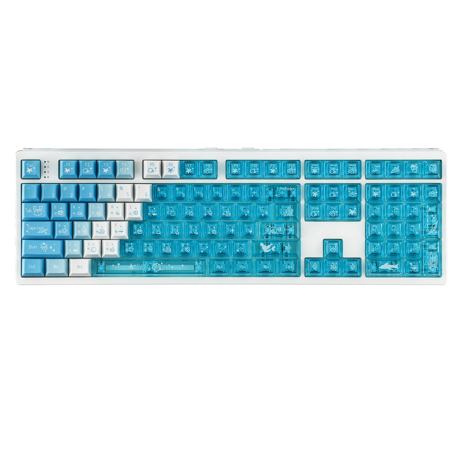 Epomaker DuoChrome Keycaps Set