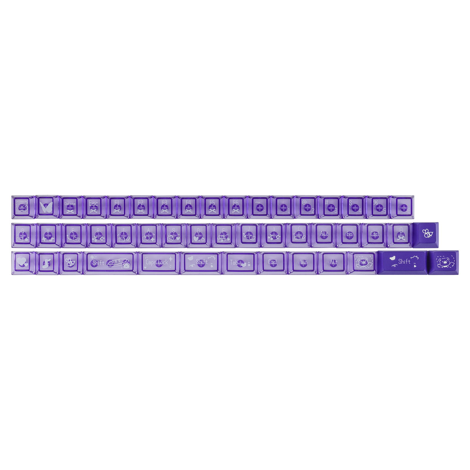 Epomaker DuoChrome Keycaps Set
