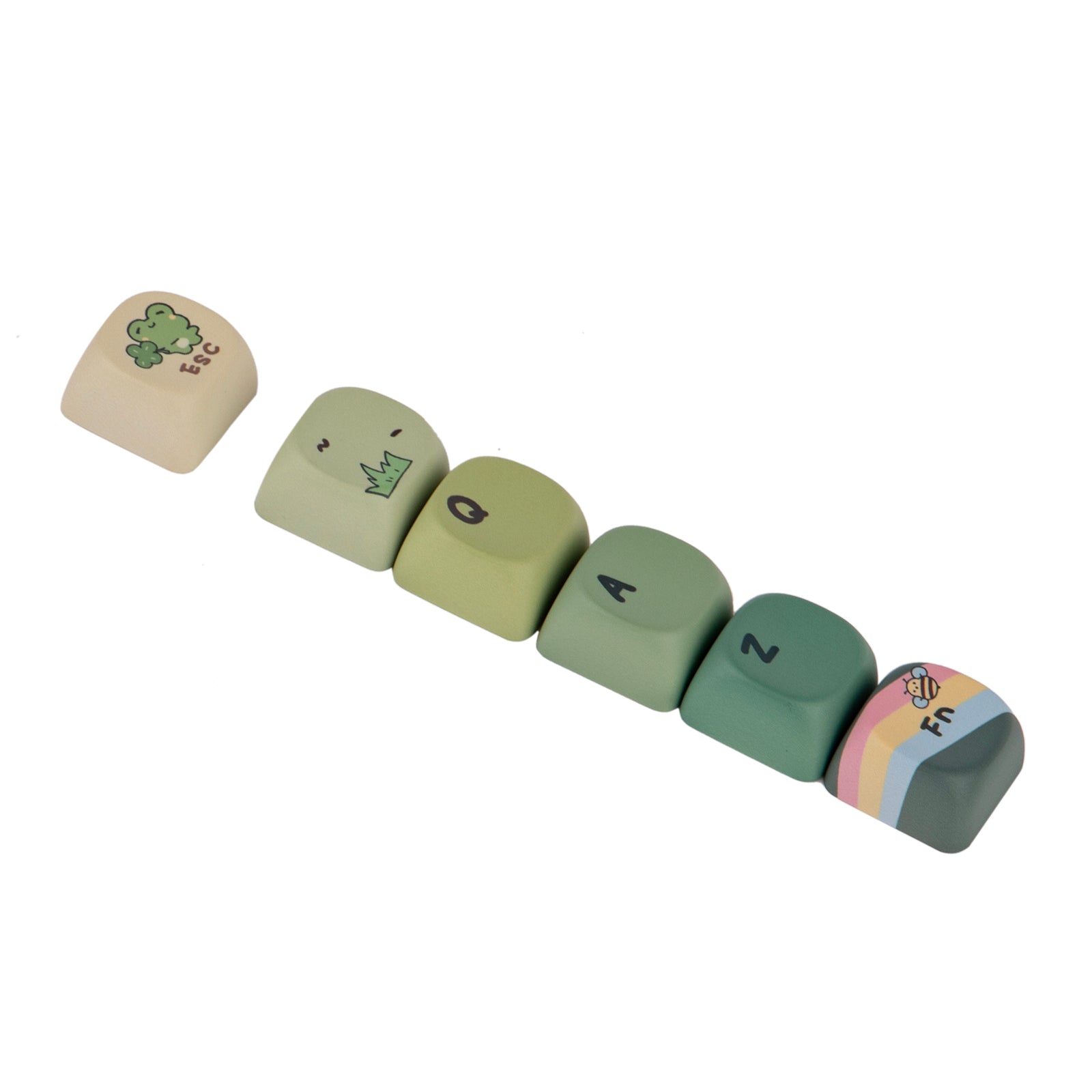 KiiBOOM X Cosydiaries Rainy Froggy Day Keycap Set – MechLands
